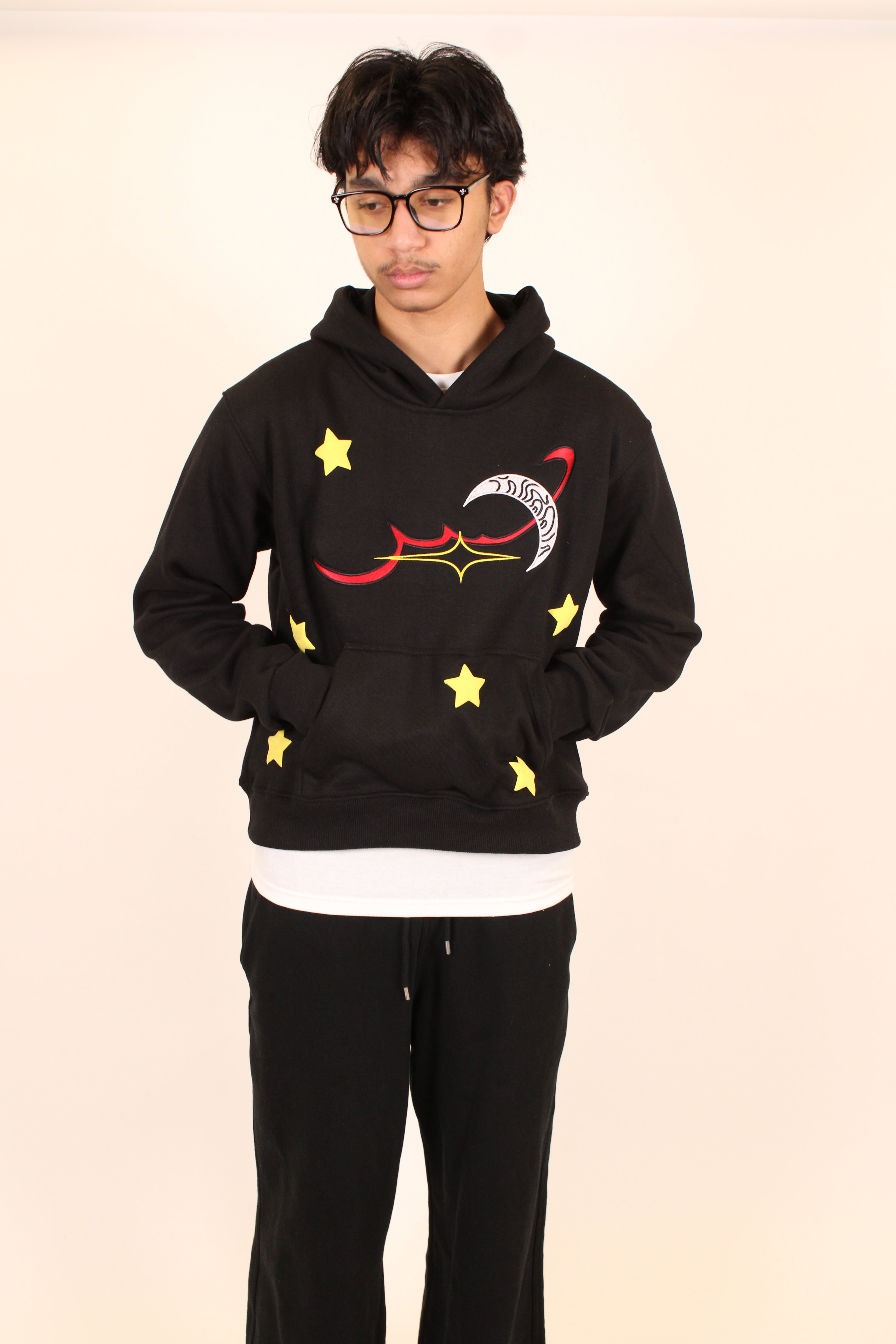 Yellow Star Sabrstyles Hoodie