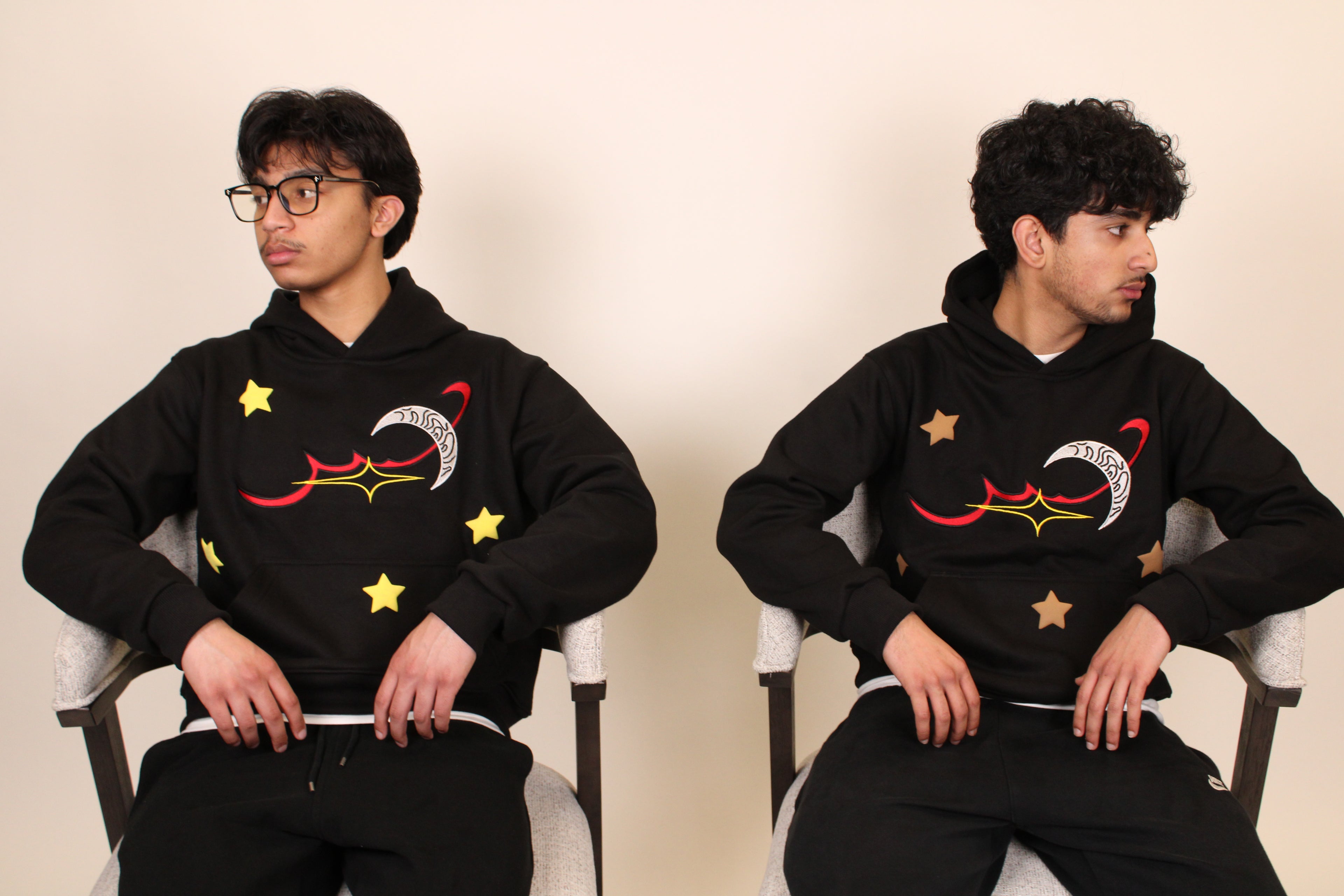 Yellow Star Sabrstyles Hoodie