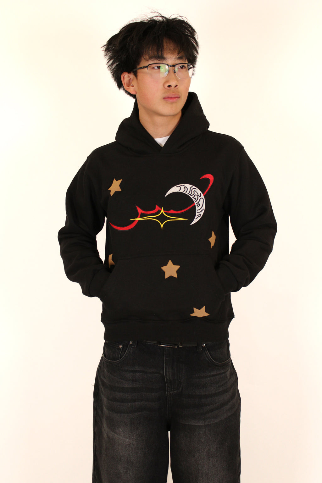 Brown Star Sabrstyles Hoodie