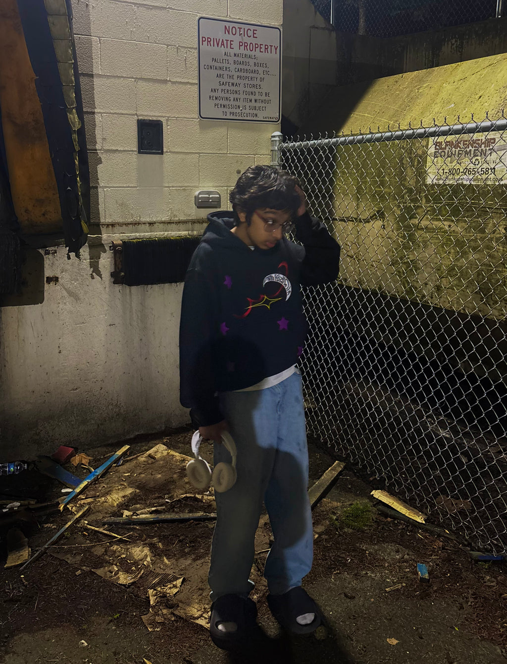 Purple Star Sabrstyles Hoodie