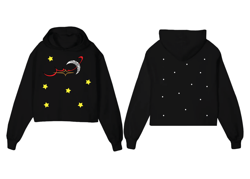 Yellow Star Sabrstyles Hoodie