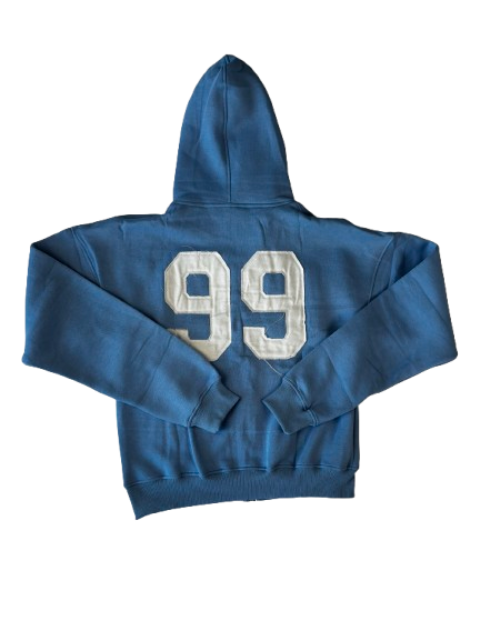 Baby Blue Distressed Sabr Hoodie